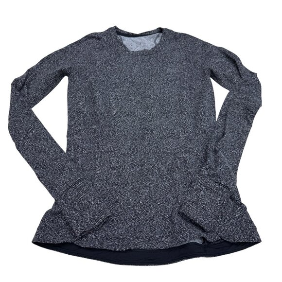 lululemon athletica Tops - Lululemon Runderful Women's Crew Neck Pullover LS Knit Top, Size 8